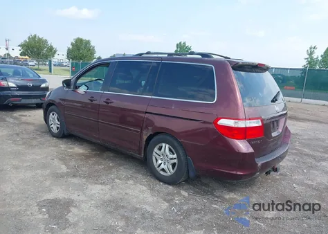 2007 Honda Odyssey Ex from USA, damaged, VIN 5FNRL38447B118071